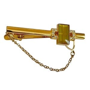 Vintage 1995 Samsung Goldtone DRAM Chip Tie Clip